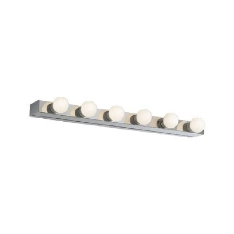 Wall Lights Prive AP6 Chrome 045627 – Ideal Lux wall light in chrome, 6x40W, IP20