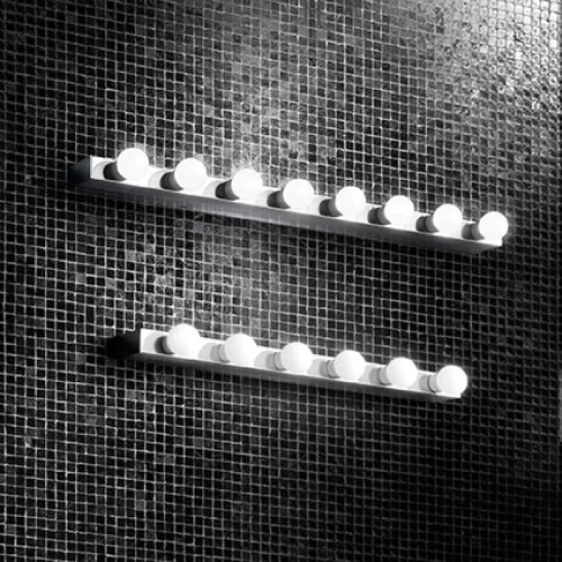Prive AP8 Chrome 045634 – Ideal Lux wall light in chrome, 8x40W, IP20