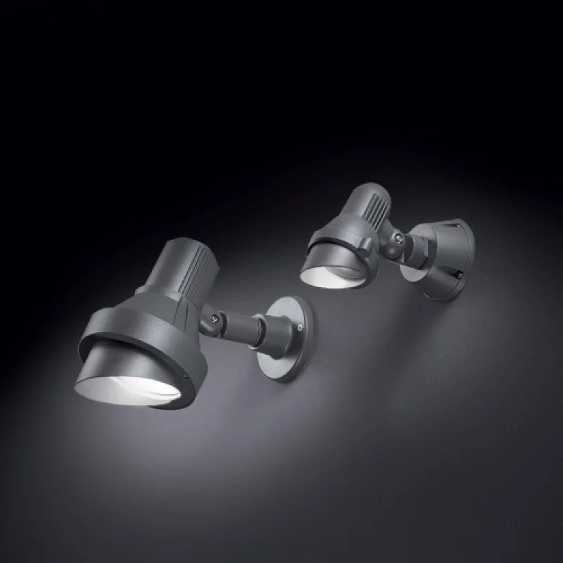 Terra AP1 Big Antracite 046167 – Ideal Lux фасаден аплик в антрацит, 1x60W, IP65