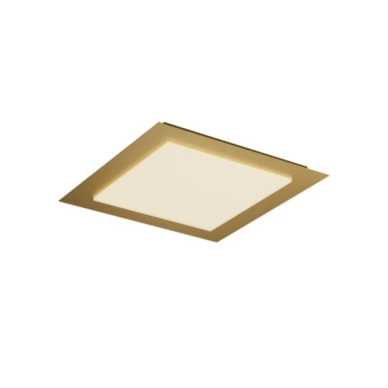 LED панели Tatami 05-1002 – Smarter LED панел за външен монтаж в матово златист, 50W, 3000K, IP20