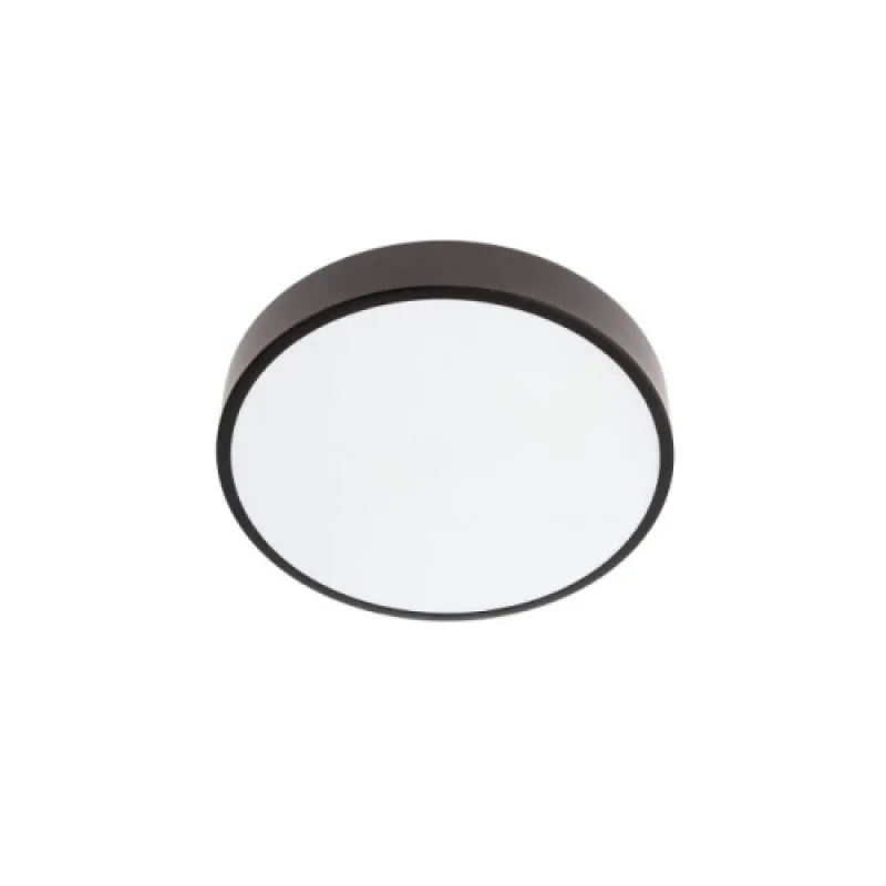 LED плафони Knob 05-930 – Smarter LED плафон в матово черен, 24W, 6500K, IP20