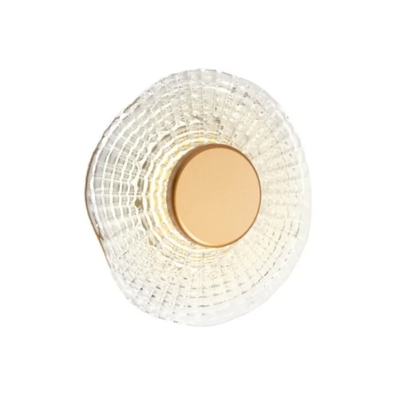 Стенно осветление (аплици) Reef 05-967 – Smarter LED аплик в матово златист, 6W, 3000K, IP20
