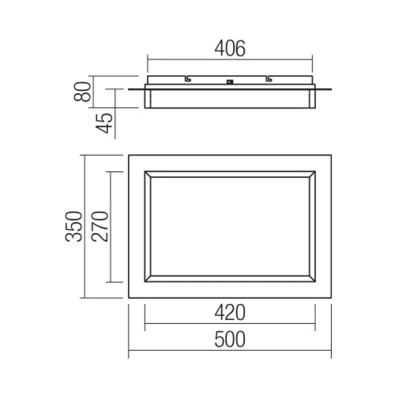 Perimetro 05-975 – Smarter LED ceiling light in matt gold, 36W, 3000K, IP20