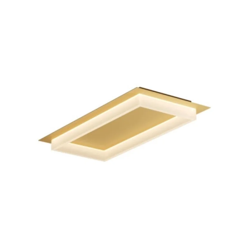 LED плафони Perimetro 05-981 – Smarter LED плафон в матово златист, 40W, 3000K, IP20