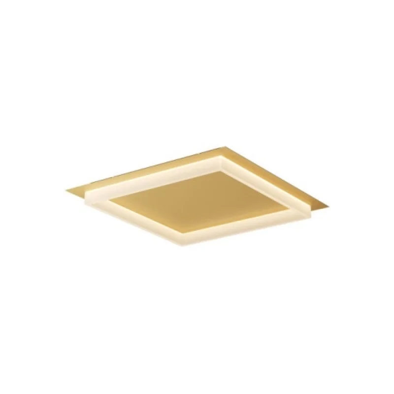 LED плафони Perimetro 05-984 – Smarter LED плафон в матово златист, 50W, 3000K, IP20