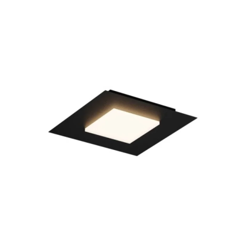 LED панели Tatami 05-991 – Smarter LED панел за външен монтаж в матово черен, 28W, 3000K, IP20