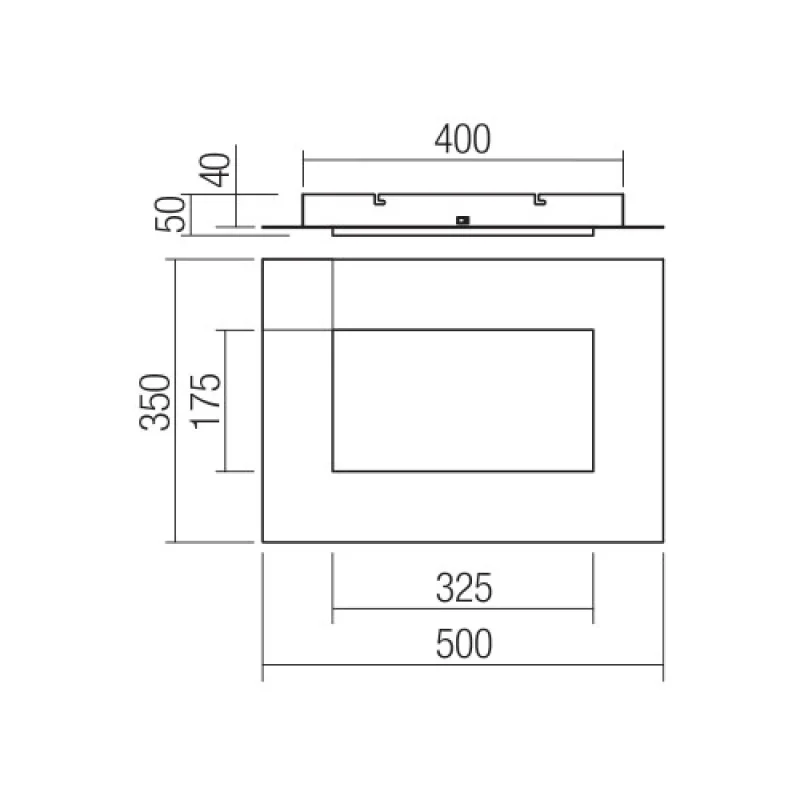 Tatami 05-993 – Smarter LED панел за външен монтаж в матово златист, 36W, 3000K, IP20