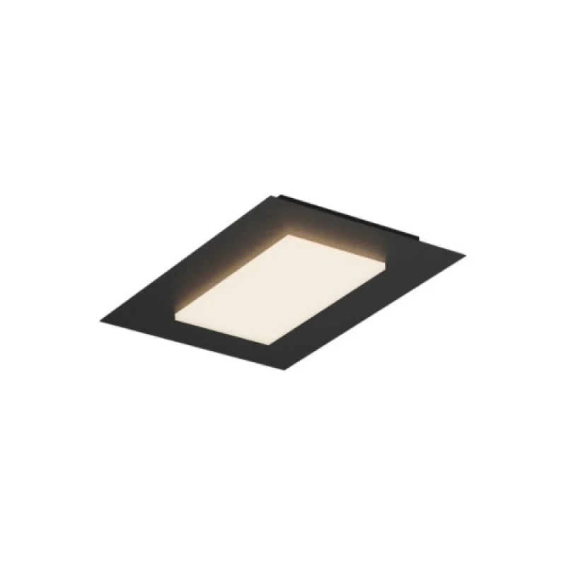 LED Panels Tatami 05-994 – Smarter LED panel for outdoor mounting in matt black, 36W, 3000K, IP20