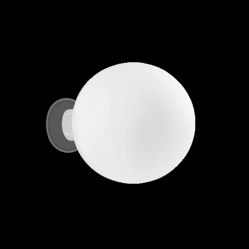 Стенно осветление (аплици) Mapa White AP1 D20 059815 – Ideal Lux аплик в бял, 1X60W, IP20
