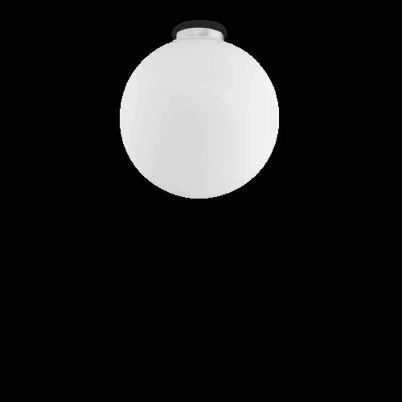 Плафони Mapa White PL1 D40 059839 – Ideal Lux плафон в матиран хром, 1X60W, IP20