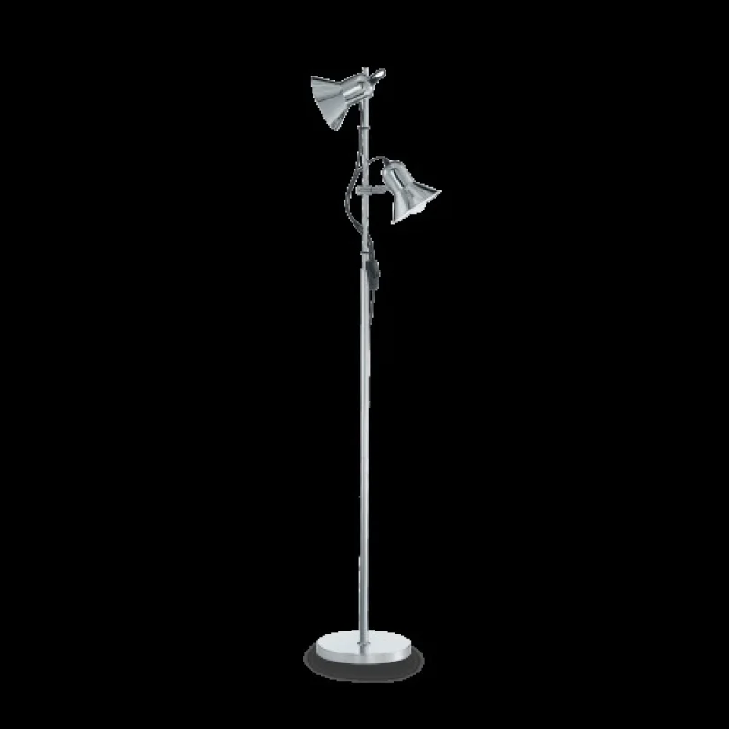 Polly PT2 Chrome 061122 – Ideal Lux лампион в хром, 2X60W, IP20