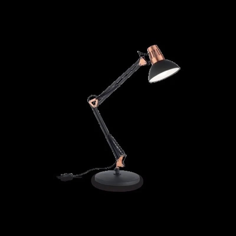Table Lamps Wally TL1 NERO RAME 061191 – Ideal Lux table lamp in black, 1X42W, IP20
