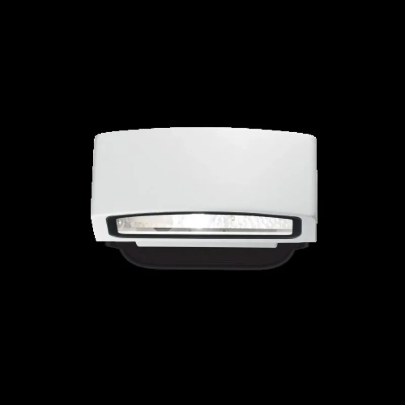 Външно стенно осветление Andromeda AP1 White 066868 – Ideal Lux фасаден аплик в бял, 1x60W, IP55
