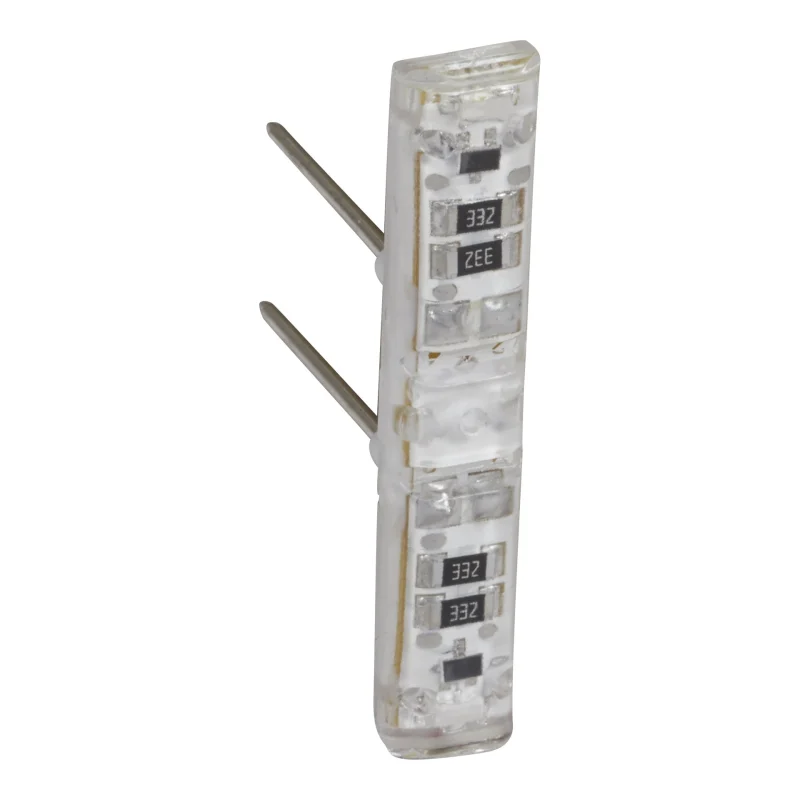LED лампа за подсветка за бутон 12/24/48V Бял - Legrand Mosaic New 067687L