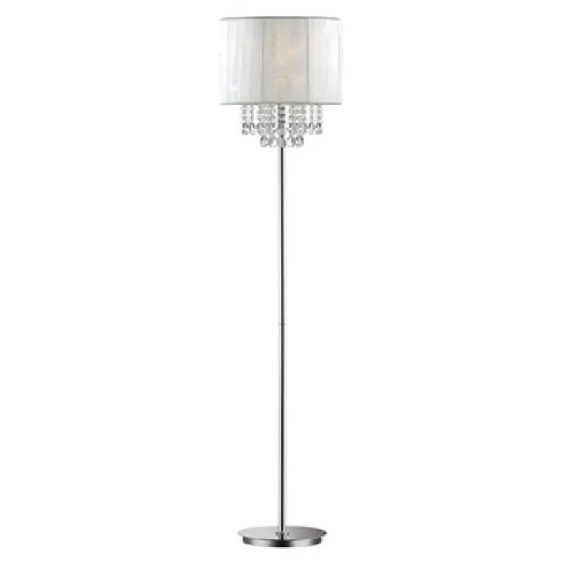 Подови лампи (Лампион) Opera PT1 068275 – Ideal Lux лампион в хром, 1X60W, IP20