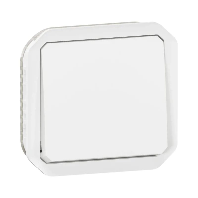 Legrand Two-way switch 10A mechanism IP55 White - Legrand Plexo New 069611L