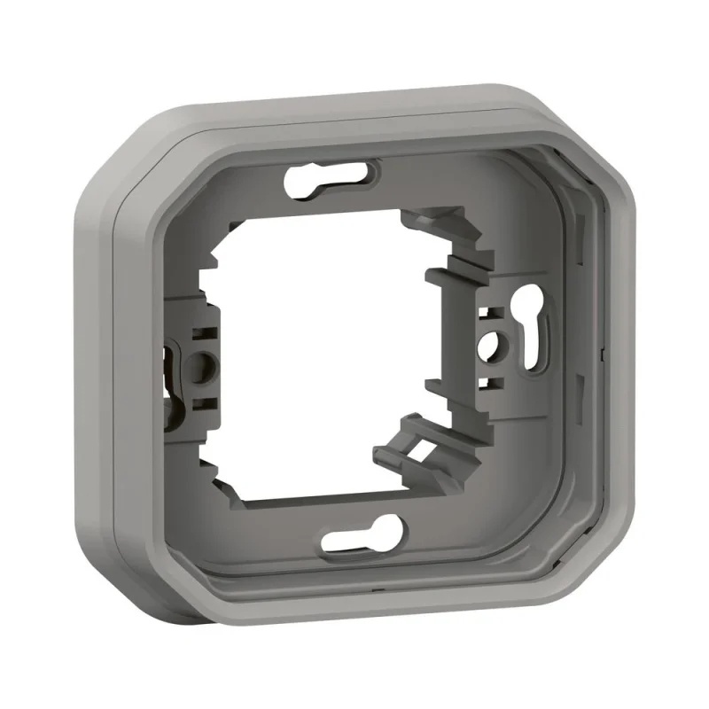 Рамка 1x скрит монтаж IP55 Сив - Legrand Plexo New 069681L