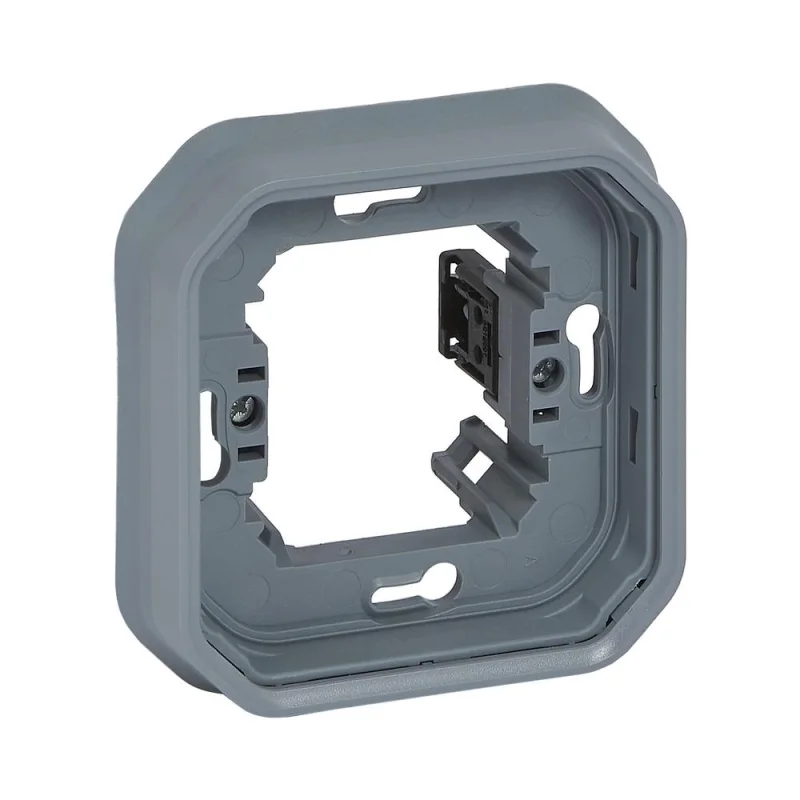 Legrand Frame 1x concealed mounting brackets IP55 Grey - Legrand Plexo New 069682L