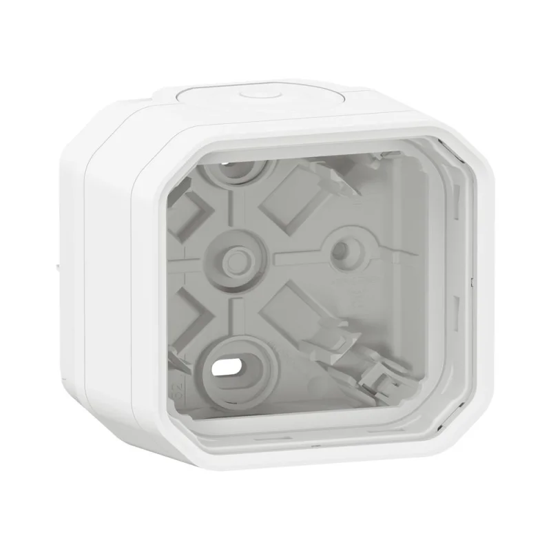 Legrand Box 1x Ohm with 2 rubber gland IP55 White - Legrand Plexo New 069689L