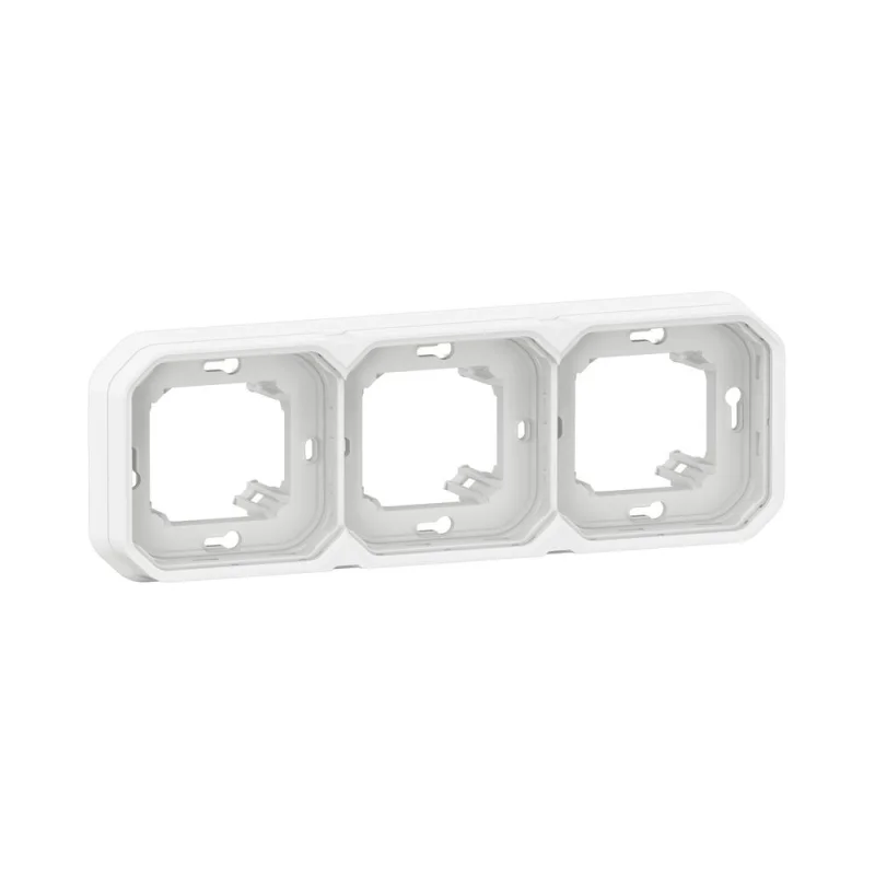 Рамка 3x скрит монтаж IP55 Бял - Legrand Plexo New 069698L