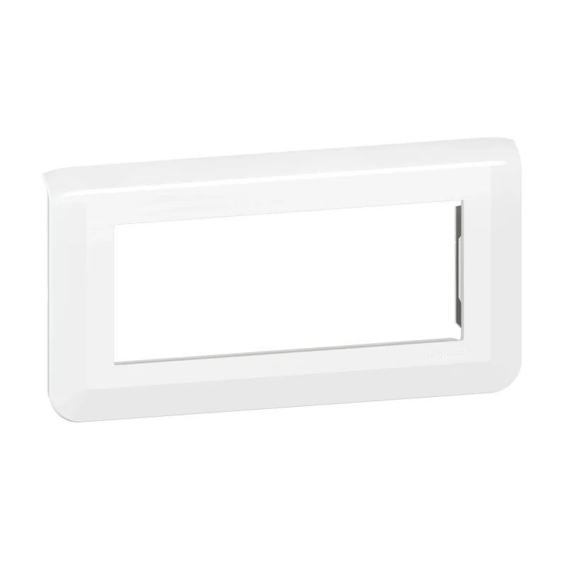 Decorative frame 5M White - Legrand Mosaic New 078815L
