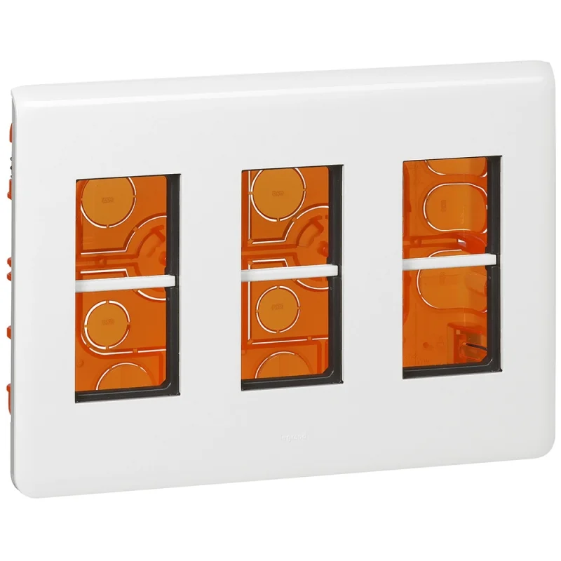 Моноблок вграден монтаж 3x4M M45 Бял - Legrand Mosaic New 078873L