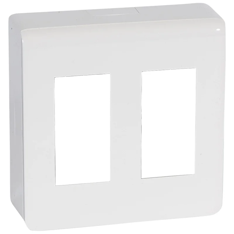 Legrand Моноблок открит монтаж 2X4М Бял - Legrand Mosaic New 078886L