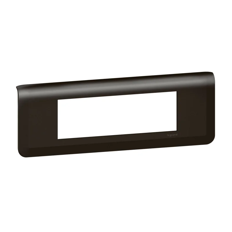 Decorative frame 6M Black - Legrand Mosaic New 079056L