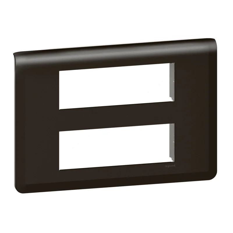 Decorative frame 2x6M Black - Legrand Mosaic New 079076L