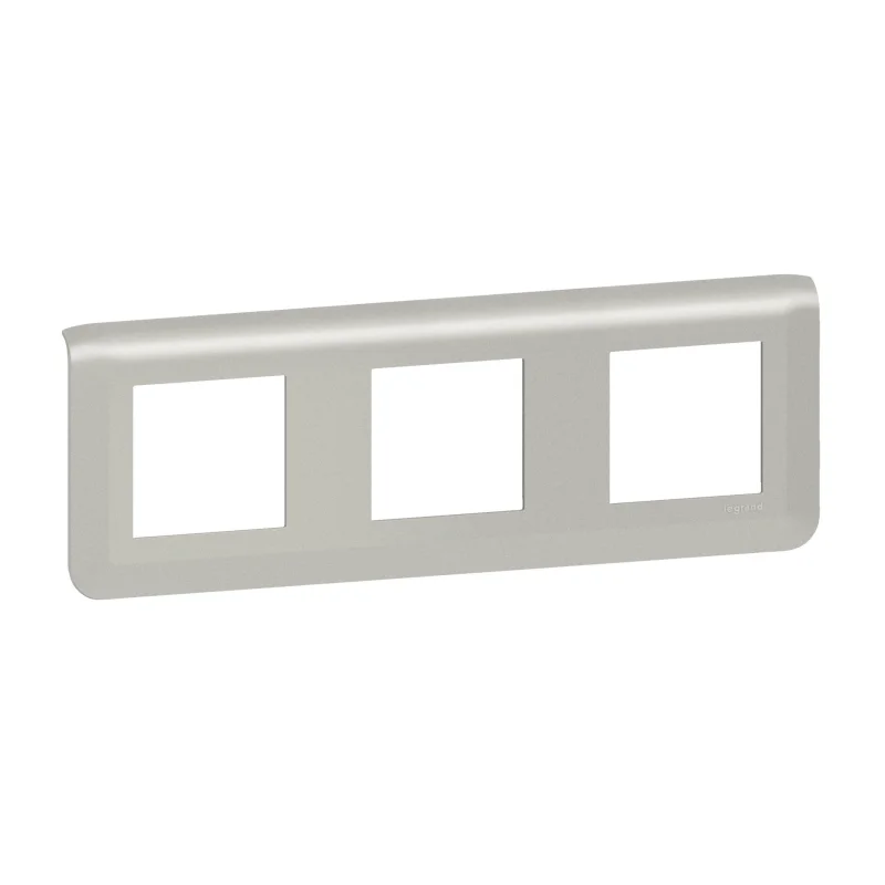 Legrand Decorative frame 3x2M Aluminium - Legrand Mosaic New 079306L