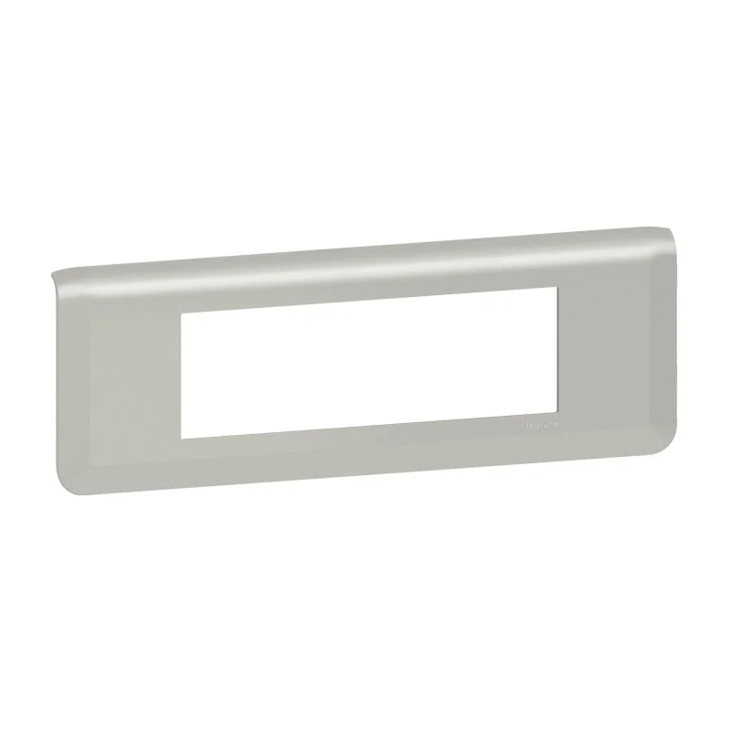 Декоративна рамка 6M Алуминий - Legrand Mosaic New 079316L