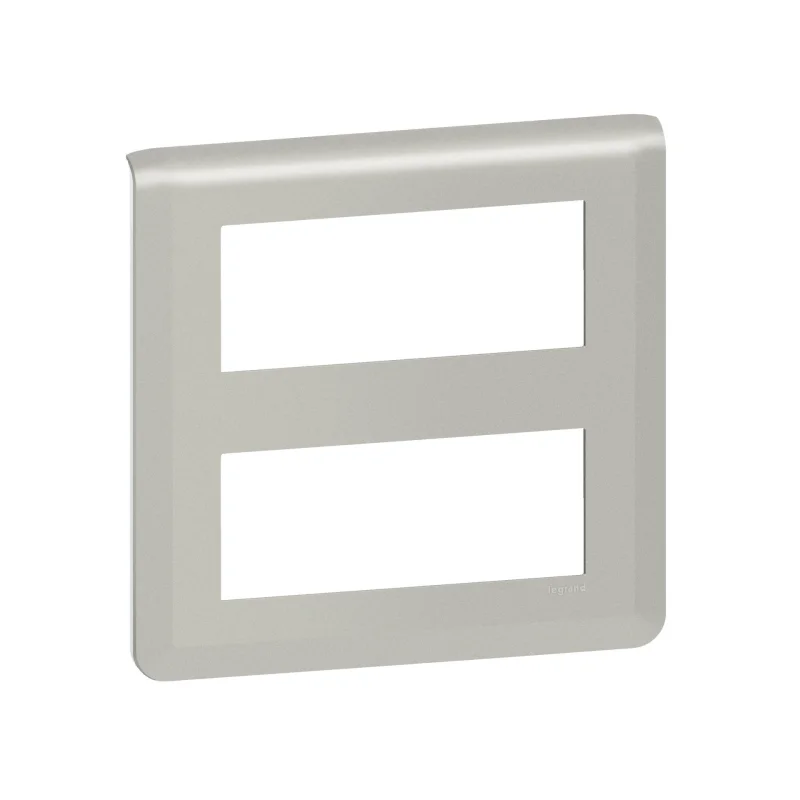 Decorative frame 2x5M Aluminium - Legrand Mosaic New 079330L