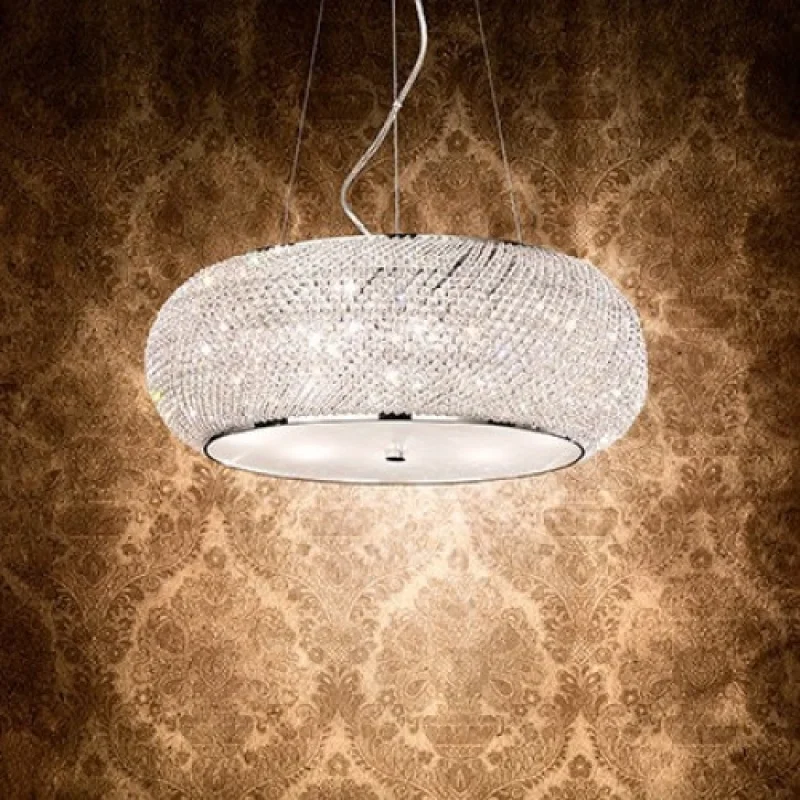 Pasha' SP6 CHROME 082158 – Ideal Lux пендел в хром, 6x40W, IP20
