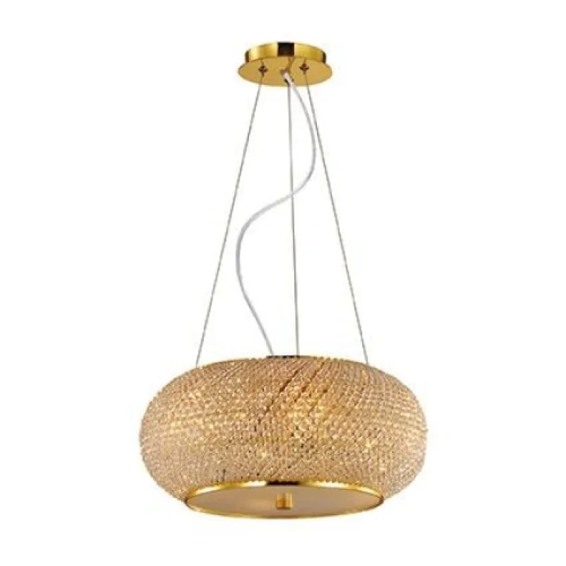 Pasha' SP6 CHROME 082158 – Ideal Lux пендел в хром, 6x40W, IP20