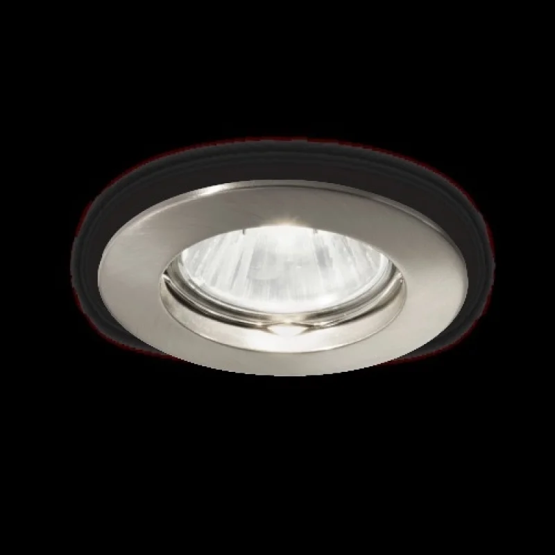Луни за вграждане Jazz 083087 – Ideal Lux луна за вграждане в никел, 1X50W, IP20