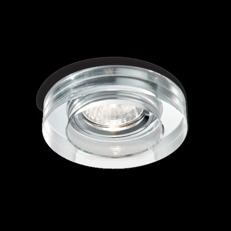 Луни за вграждане Blues 083254 – Ideal Lux луна за вграждане в прозрачен, 1X50W, IP20