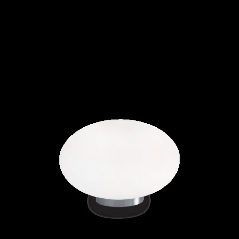 Table Lamps Candy TL1 D25 086804 – Ideal Lux table lamp in satin nickel, 1X40W, IP20