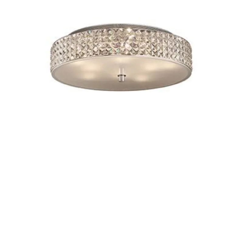 Roma PL9 087863 – Ideal Lux плафон в хром, 9x28W, IP20