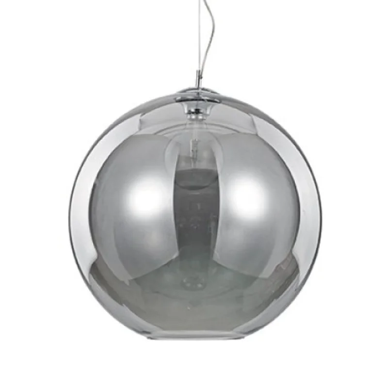 Nemo SP1 D50 FUME 094137 – Ideal Lux pendant in chrome, 1X60W, IP20