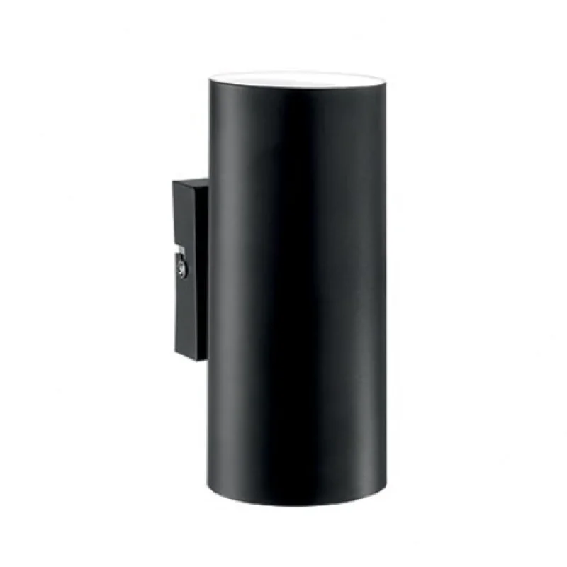 Wall Lights Look AP2 Black 095998 – Ideal Lux wall light in black, 2X28W, IP20