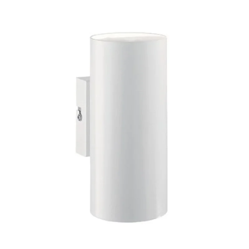 Стенно осветление (аплици) Look AP2 White 096018 – Ideal Lux аплик в бял, 2X28W, IP20