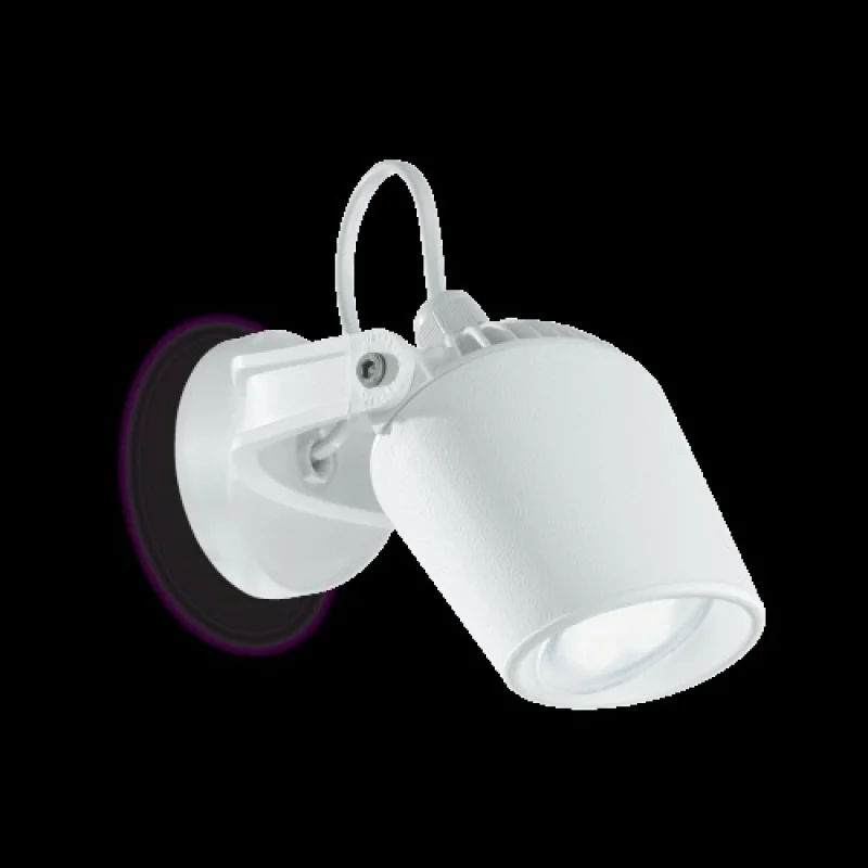 Outdoor Wall Lights Minitommy AP1 BIANCO 096483 – Ideal Lux facade wall light in white, 1X4,5W, IP66
