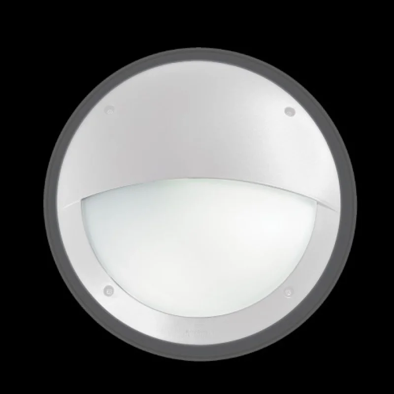 Lucia-2 AP1 BIANCO 096681 – Ideal Lux фасаден аплик в бял, 1X23W, IP66
