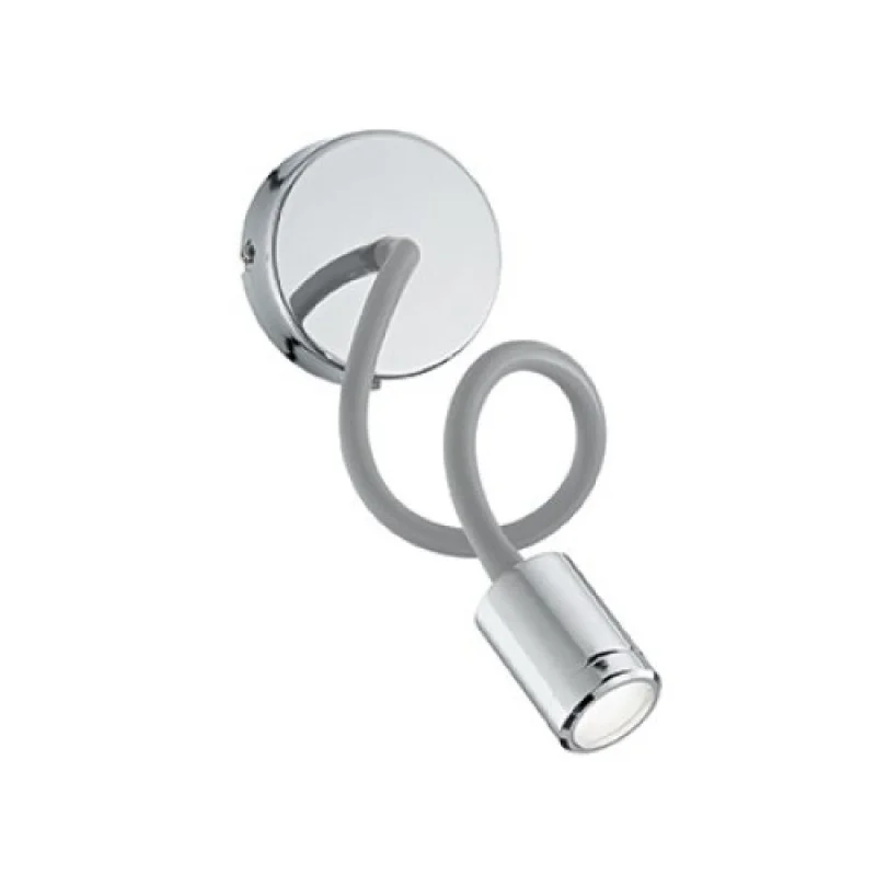Стенно осветление (аплици) Focus AP1 Chrome 097206 – Ideal Lux LED аплик в хром, 1x3W, 3000K, IP20