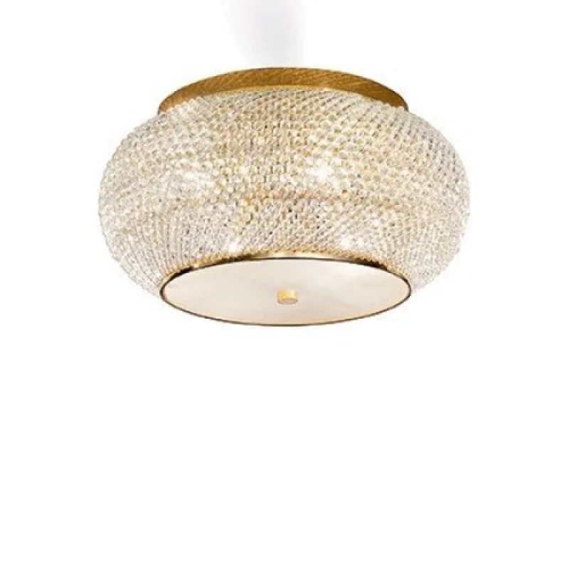 Pasha' PL6 CHROME 100784 – Ideal Lux плафон в хром, 6x40W, IP20