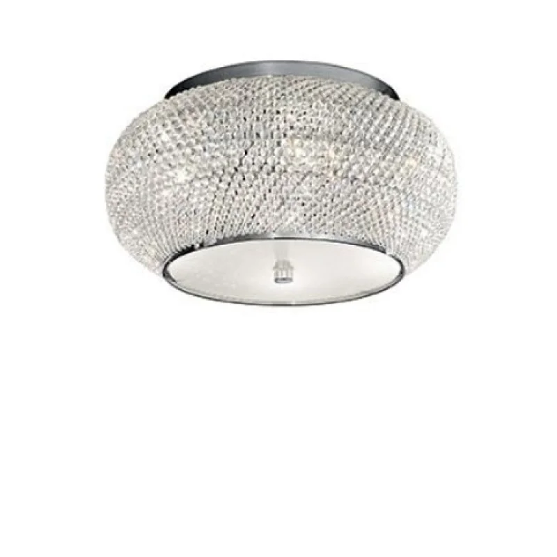 Pasha' PL6 GOLD 100807 – Ideal Lux ceiling light in gold, 6x40W, IP20