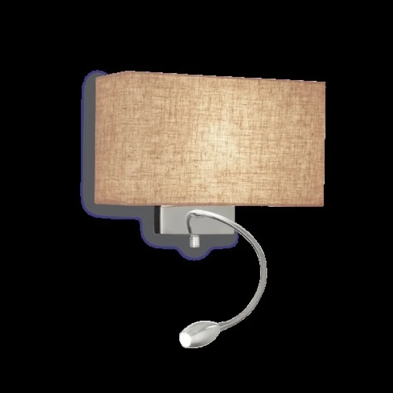 Wall Lights Hotel AP2 CANVAS 103204 – Ideal Lux wall light in canvas, 1X60W, IP20
