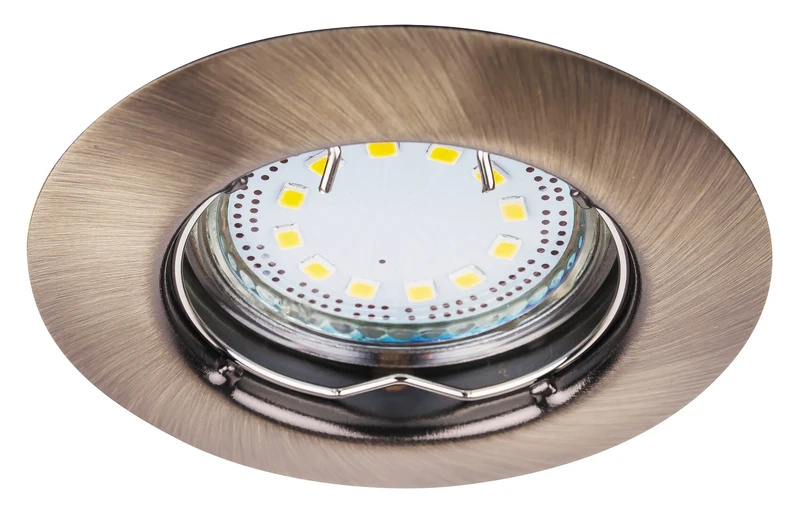 Lite – вградени LED спотове в бронз, комплект 3бр., Ø82мм, 3×3W, 3000K