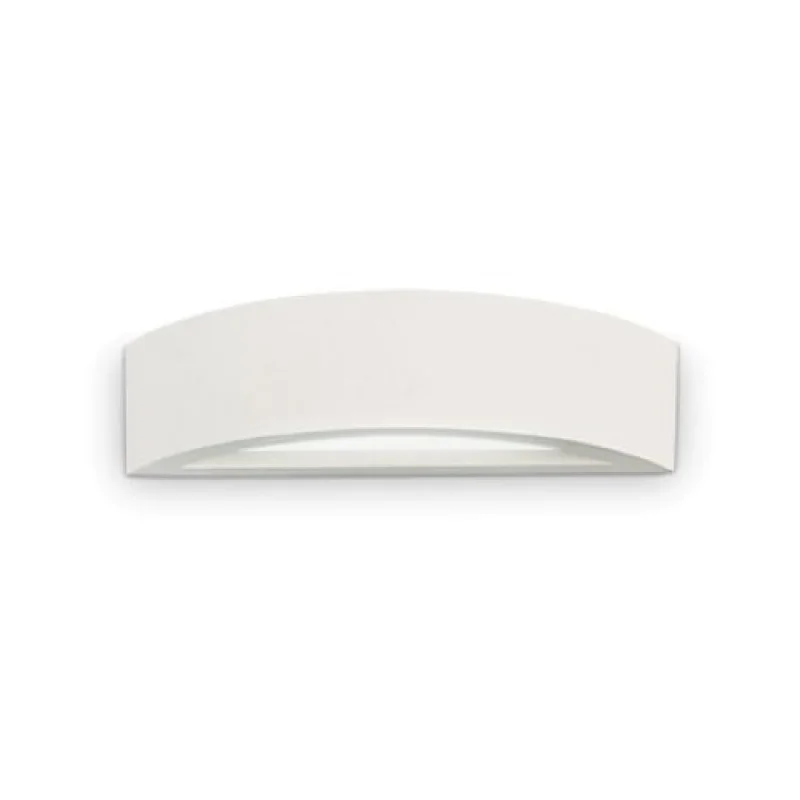 Wall Lights Soda AP1 105710 – Ideal Lux plaster wall light in white, 1X40W, IP20