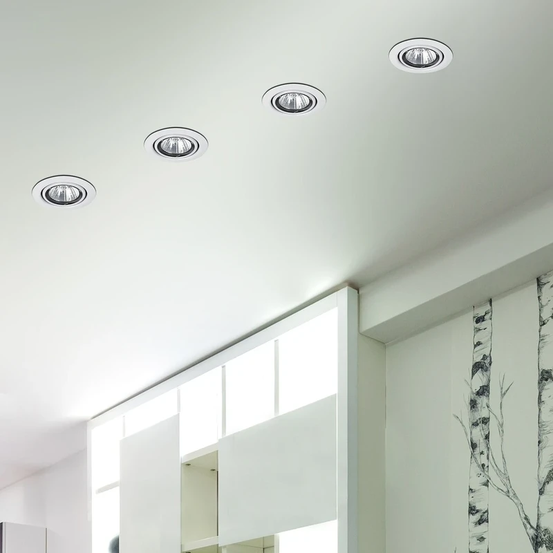 Spot relight – вградена спот лампа в бяло, Ø86мм, GU5.3, IP20